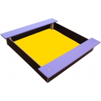 Песочница серия Эконом цветная сидушка 100х100 см